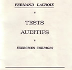 Lacroix tests Auditifs