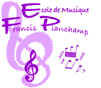 logo de l'�cole de musique francis planchamp