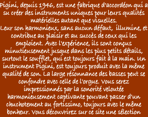 commentaire1 Pigini par Fernand Lacroix