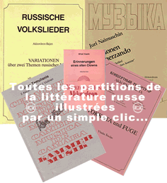 animation de partitions russes 