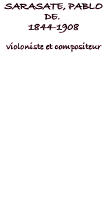 Biographie Sarrasate